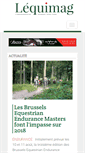 Mobile Screenshot of lequimag.be