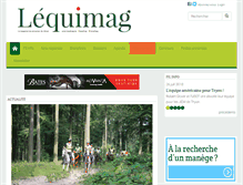 Tablet Screenshot of lequimag.be